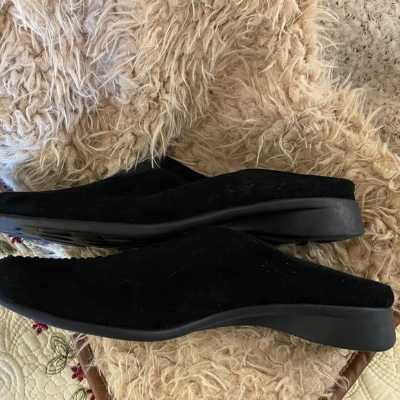 Lk New J Renee Cayla.Suede Black Sparkle Shoes 8.5 - Picture 4 of 10